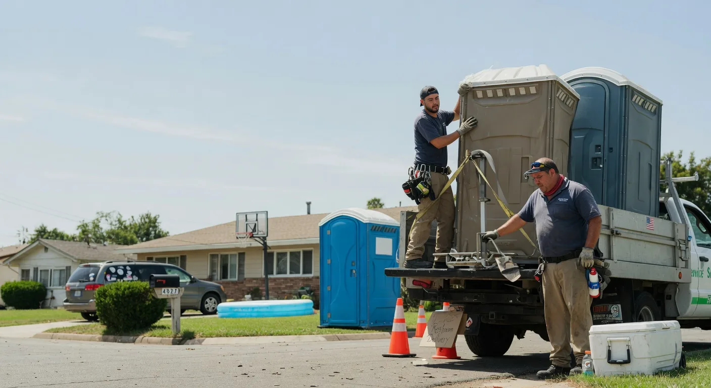 Porta Potty Rental in Frederick, OK near me