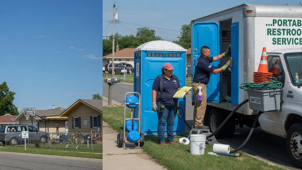 Portable Toilet Rental in Frederick, OK near me